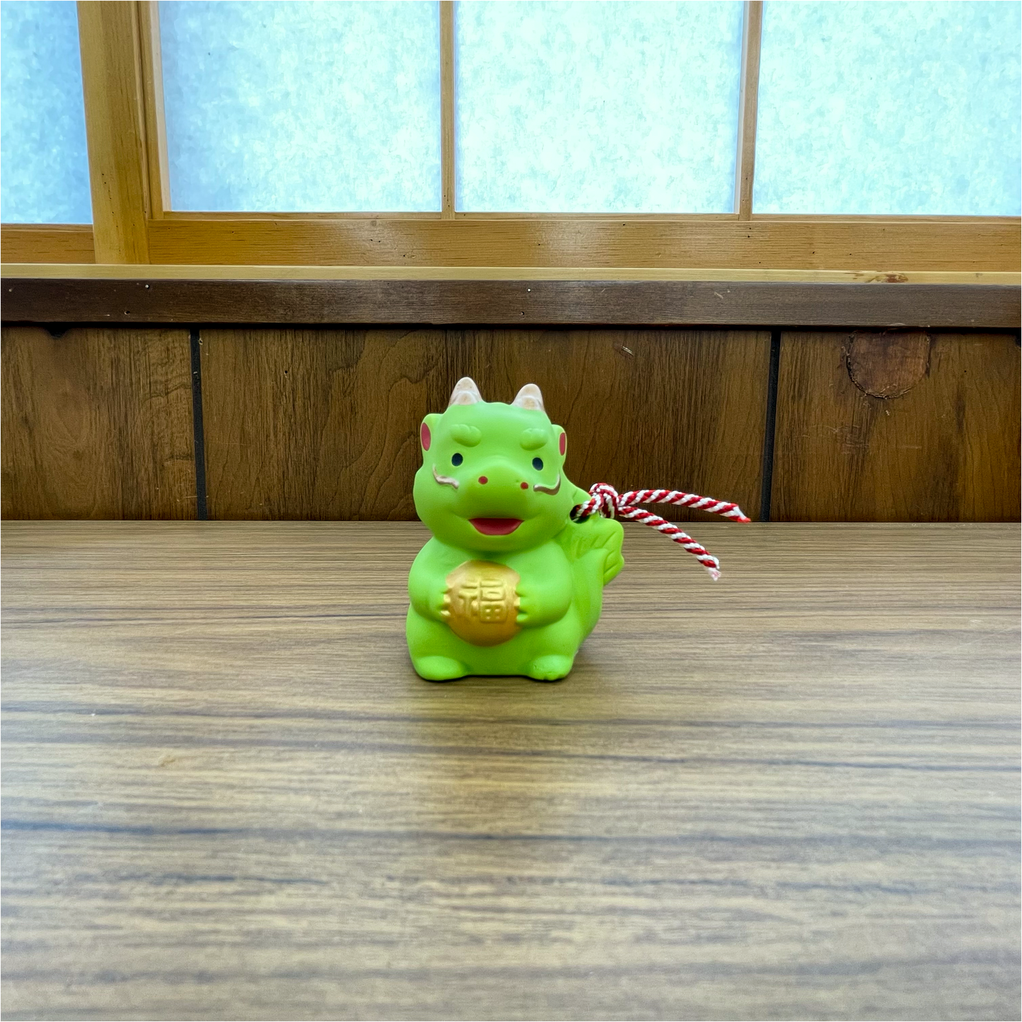 Green Dragon Bell Figurine