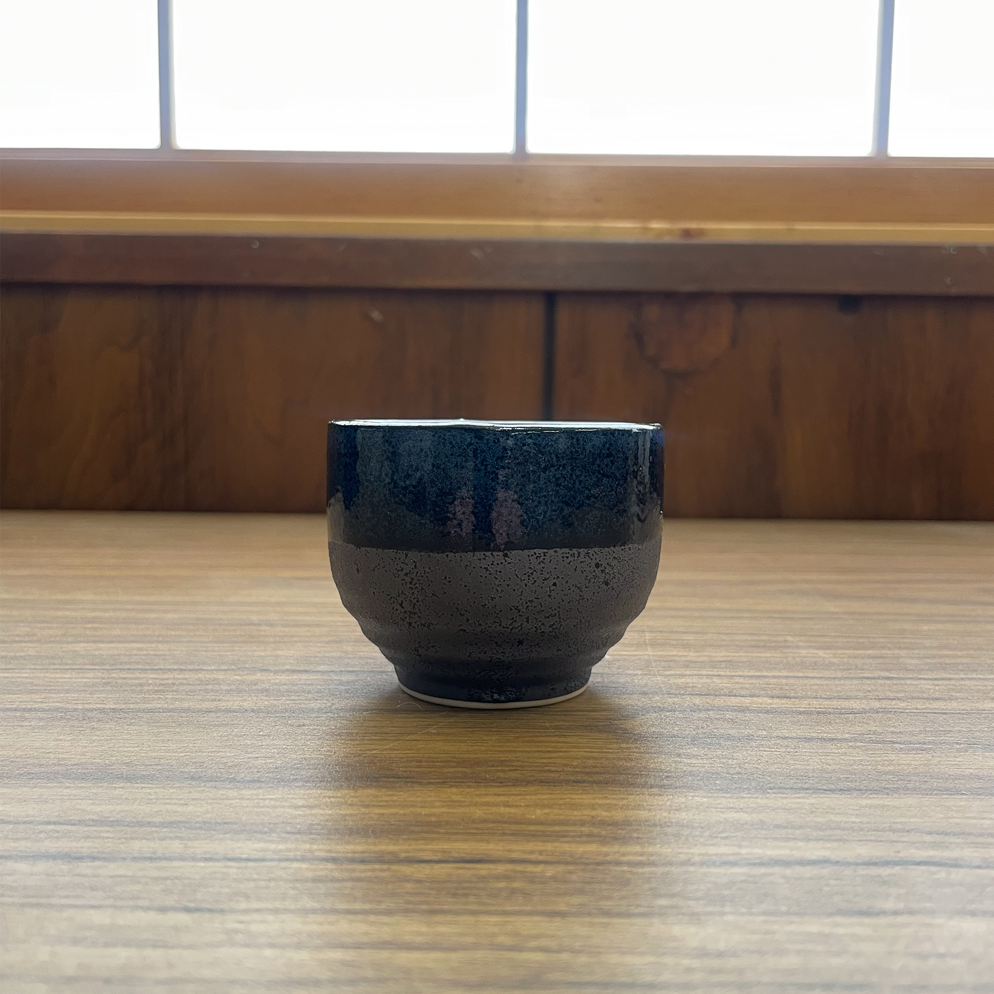 Blue/Black Teacup