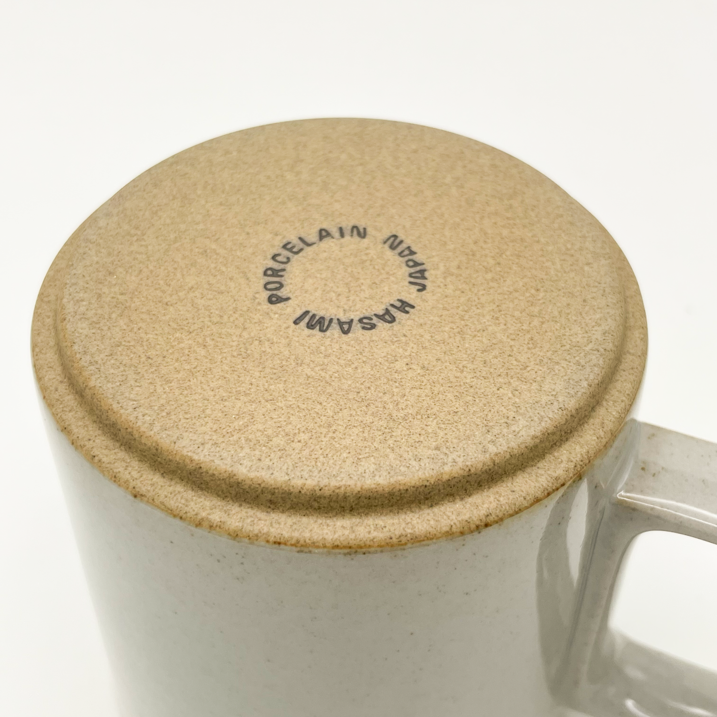 Hasami Porcelain Mug (Grey Gloss)